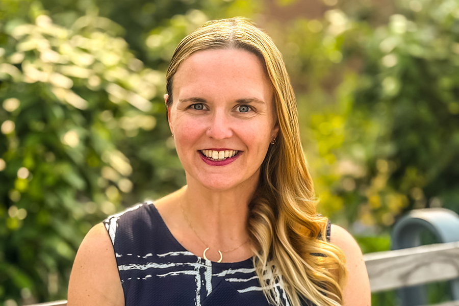 Headshot of Graduate Admissions Director Danielle Ouellette
