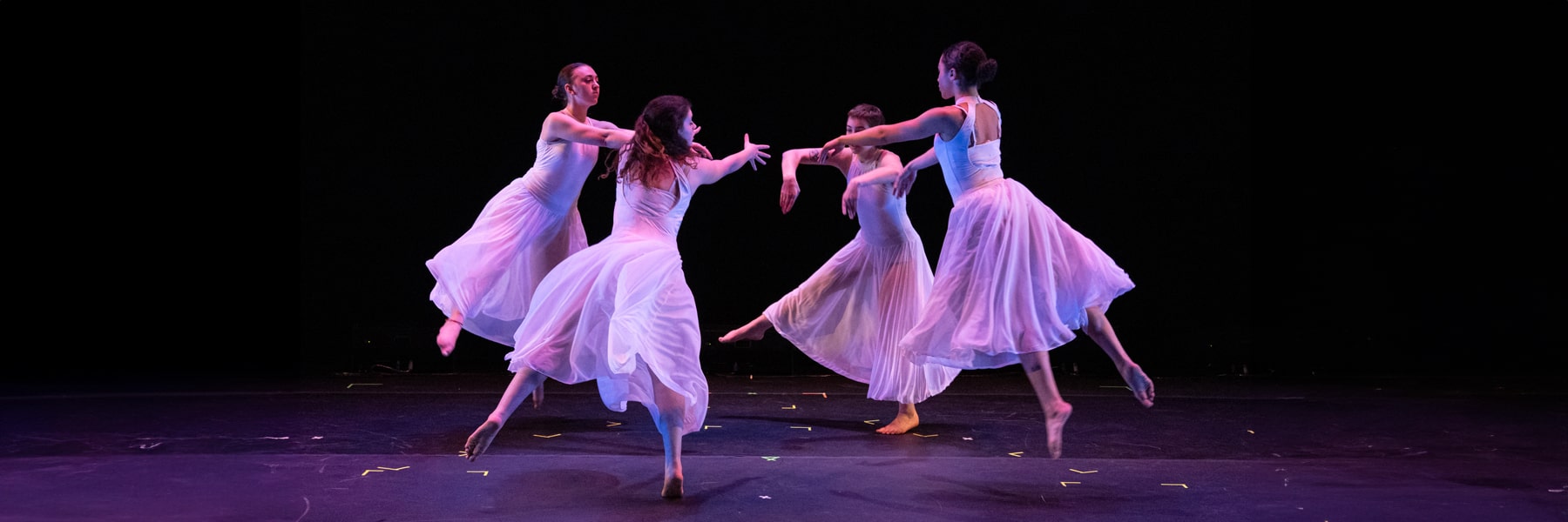 students dancing ballet
