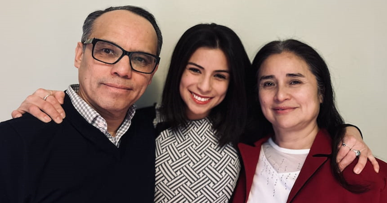 Adriana Hernandez, awardee of the Frank Caro Scholarship for Social Justice in Aging.