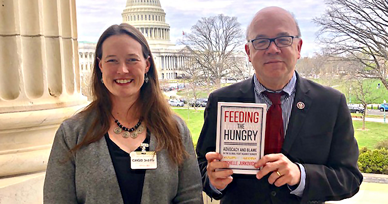 Michelle Jurkovich and Congressman McGovern